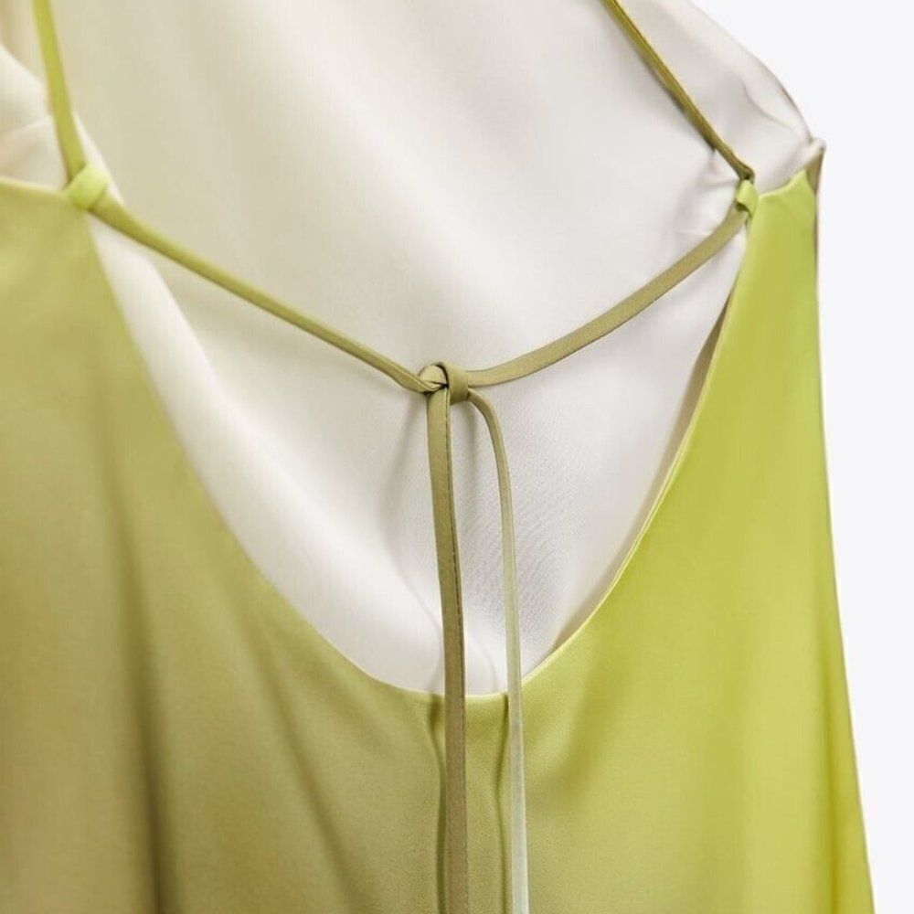 ZARA TIE DYE ASYMMETRIC DRESS - Picture 3 of 6